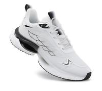 axodsnl Aerion Shoes, Armadillo Walking Sneakers for Men Women, Hands Free and Supportive Walking Shoes, Wide Toe Box Breathable Mesh Shoes(White,38)