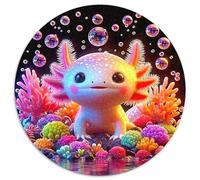 Axolote Coral Puzzle de 1000 Piezas Puzzle para Toda la Familia Papel Adultos Decoración Regalo 1000pcs (67.5x67.5cm)