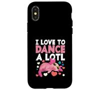 Axolotl Bailarina Dancing Lover Dance I Love To Dance Alotl Carcasa para iPhone X/XS