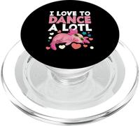 Axolotl Bailarina Dancing Lover Dance I Love To Dance Alotl PopSockets PopGrip para MagSafe