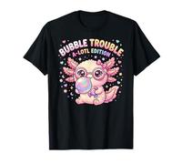 Axolotl Blowing Bubble Chewing Gum Bubble Trouble, Axolotl Camiseta