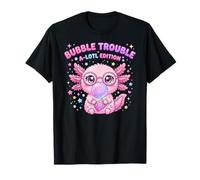 Axolotl Blowing Bubble Chewing Gum Bubble Trouble, Axolotl Camiseta