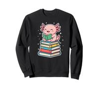Axolotl Books Readsalotl Reading Bookworm Sudadera