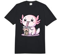 Axolotl Bubble Tea Boba Tea & Cute Anime Kawaii, Niñas Mujeres Comfort Colors Adult Heavyweight T-Shirt