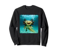 Axolotl Buceo Submarino Ocean Diver Natación Verano Sudadera