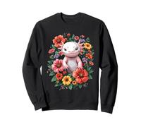 Axolotl Criatura Acuática Flower Friends Pet Sudadera