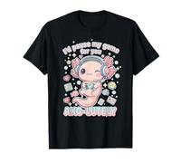Axolotl Gamer Kawaii Pun Camiseta