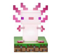 Axolotl Icon Light, Axolotl Icon Light, Paladone Axolotl Icon Light (Minecraft)