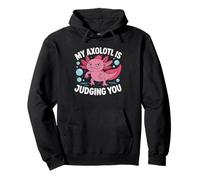 Axolotl Judging Funny Dueno De Humor Cuidador Mom Amante del Sudadera con Capucha