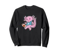 Axolotl Juega fútbol Americano Sudadera