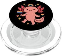 Axolotl LGBT arcoíris Cute Orgullo Queer Kawaii PopSockets PopGrip para MagSafe