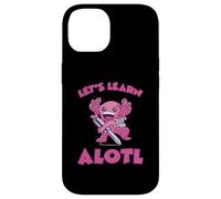 Axolotl Mochila Escolar Aprendamos Let's Learn Alotl Carcasa para iPhone 14