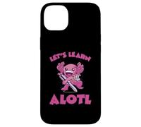 Axolotl Mochila Escolar Aprendamos Let's Learn Alotl Carcasa para iPhone 14 Plus