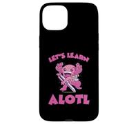 Axolotl Mochila Escolar Aprendamos Let's Learn Alotl Carcasa para iPhone 15 Plus