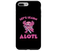 Axolotl Mochila Escolar Aprendamos Let's Learn Alotl Carcasa para iPhone 7 Plus/8 Plus