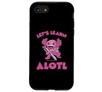 Axolotl Mochila Escolar Aprendamos Let's Learn Alotl Carcasa para iPhone SE (2020) / 7 / 8