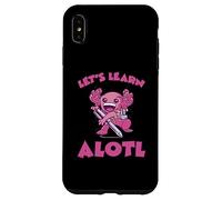 Axolotl Mochila Escolar Aprendamos Let's Learn Alotl Carcasa para iPhone XS Max