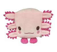 Axolotl Plush 6x6x4 Cute Axolotl Animal Relleno de Relleno Suave Regalos de Almohada para niños Decoraciones de Halloween de cumpleaños para niñas, Animal