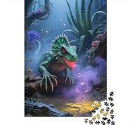 Axolotl Puzzle 1000 Piezas De Madera | Desafío Creativo para Adultos Y Adolescentes | Aprende Jugando con Rompecabezas De Desafiando