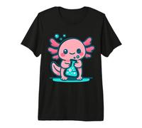 Axolotl Science Pals Lindo Amigo de Laboratorio para Fans de Stem Camiseta Premium