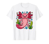 Axolotl Silhouette Moonlight Night Illustration Dueno De Camiseta
