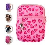 Axolotl Stanley Cup Accesorios: bolsa con cremallera para botellas de agua de 30 onzas y 40 onzas, esencial para Stanley Quencher Adventure Cup, se dobla como una riñonera, bolso, bolsa para tu vaso,