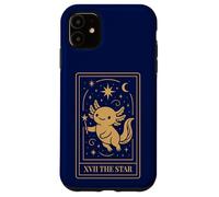 Axolotl Tarot Estrella Diseño Espiritual tierno Kawaii Carcasa para iPhone 11
