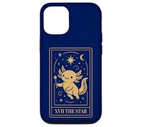 Axolotl Tarot Estrella Diseño Espiritual tierno Kawaii Carcasa para iPhone 12/12 Pro