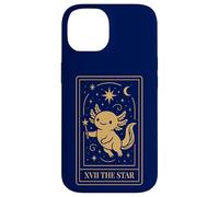 Axolotl Tarot Estrella Diseño Espiritual tierno Kawaii Carcasa para iPhone 14