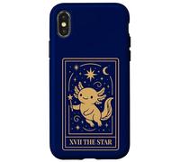 Axolotl Tarot Estrella Diseño Espiritual tierno Kawaii Carcasa para iPhone X/XS