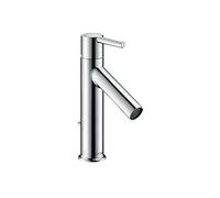 AXOR 10001001 Starck 100 con drenaje emergente, cromo 1.2 GPM grifo de baño de un solo agujero