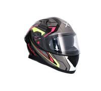 Axor Apex Road Trip negro gris visor+pantalla negra y pinlock regalo - Color: GRIS, Talla: Talla S