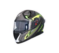 Axor Apex RoadTrip negro mat amarillo visor+pantalla negra y pinlock regalo - Color: AMARILLO, Talla: Talla XS