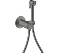 Axor Bidette conjunto de rociador para bidé empotrado cromo-negro 29242340