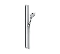 Kit de ducha hansgrohe AXOR Citterio E con Raindance Select S 120 teleducha 3 funciones, 36735000, Color: cromado
