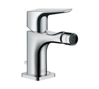 Mezclador monomando para bidé Hansgrohe Axor Citterio E con mango de palanca y juego de desagÌe, Color: cromado - 36121000
