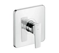 hansgrohe AXOR Citterio E Mezclador monomando de ducha, empotrado, 1 consumidor, 36655000, Color: cromado