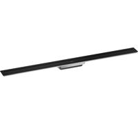 hansgrohe AXOR Desagüe juego completo canal de desagüe, 1000mm, 42523670, Color: Negro Mate