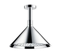 Axor Front ducha con efecto lluvia 27.9x27.9 cm cromo 26022000