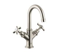 Axor Montreux grifo para lavabo de pie níquel 16505820