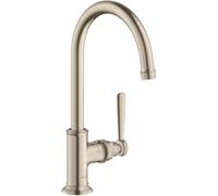 Axor Montreux grifo para lavabo de pie níquel 16518820