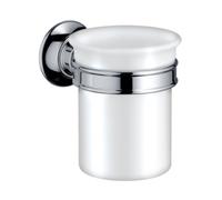 Axor Montreux recipiente para cepillos de dientes blanco-cromo 42134000