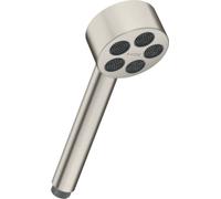 hansgrohe AXOR One ducha de mano 75 1jet EcoSmart, 48651800, Color: Óptica de acero inoxidable