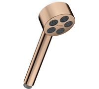 hansgrohe AXOR One ducha de mano 75 1jet EcoSmart, 48651300, Color: Oro rojo pulido