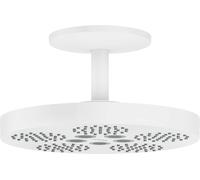 Axor One brazo de ducha con efecto lluvia 28.2x28.2 cm circular blanco 48494700