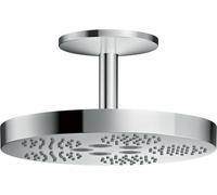 Axor One brazo de ducha con efecto lluvia 28.2x28.2 cm circular cromo 48493000