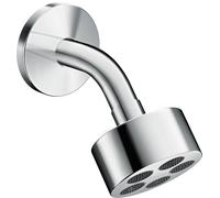 hansgrohe AXOR One ducha de techo 75 1jet EcoSmart con brazo de ducha, 48490000, Color: cromado