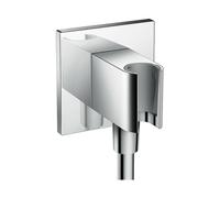 Axor Porter conector angular con soporte cromo 36734000