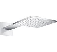 Axor ShowerSolutions brazo de ducha con efecto lluvia 25x25 cm cuadrada cromo 35306000