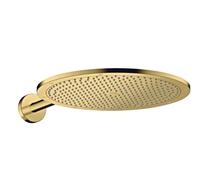 Axor ShowerSolutions brazo de ducha con efecto lluvia 35x35 cm circular oro 26034990